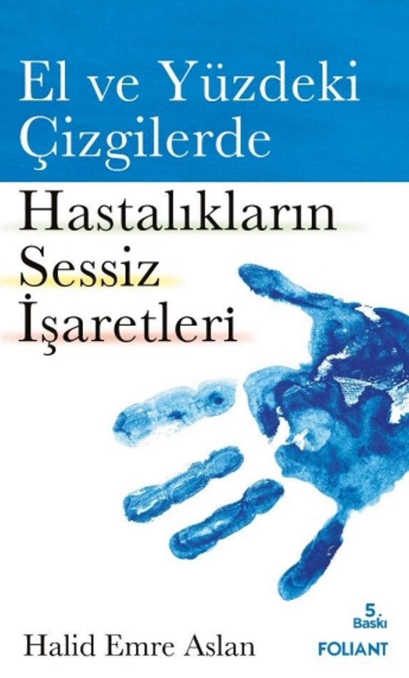 El ve Yüzdeki Çizgilerde Hastalıkların Sessiz İşaretleri kitap kapağı