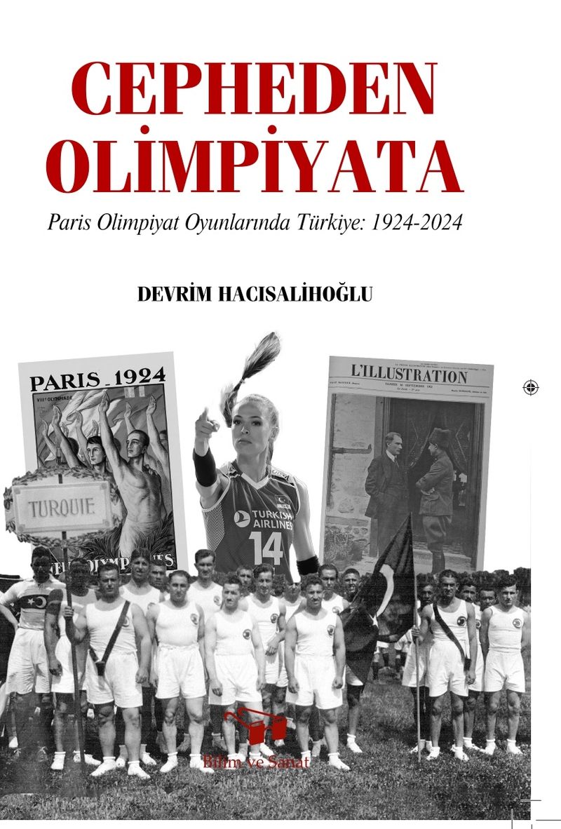 Cepheden Olimpiyata Paris Olimpiyat Oyunlarında Türkiye 1924-2024 kitap kapağı