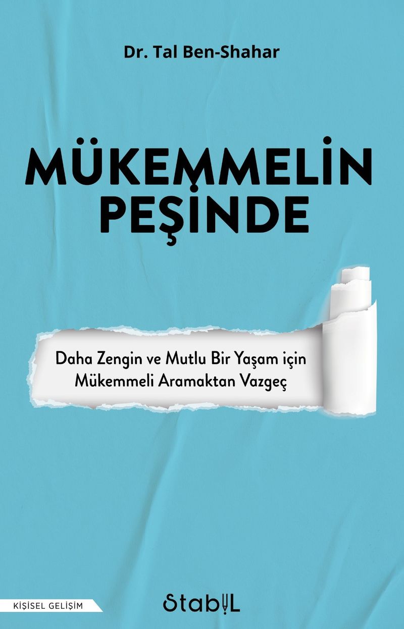 Mükemmelin Peşinde kitap kapağı