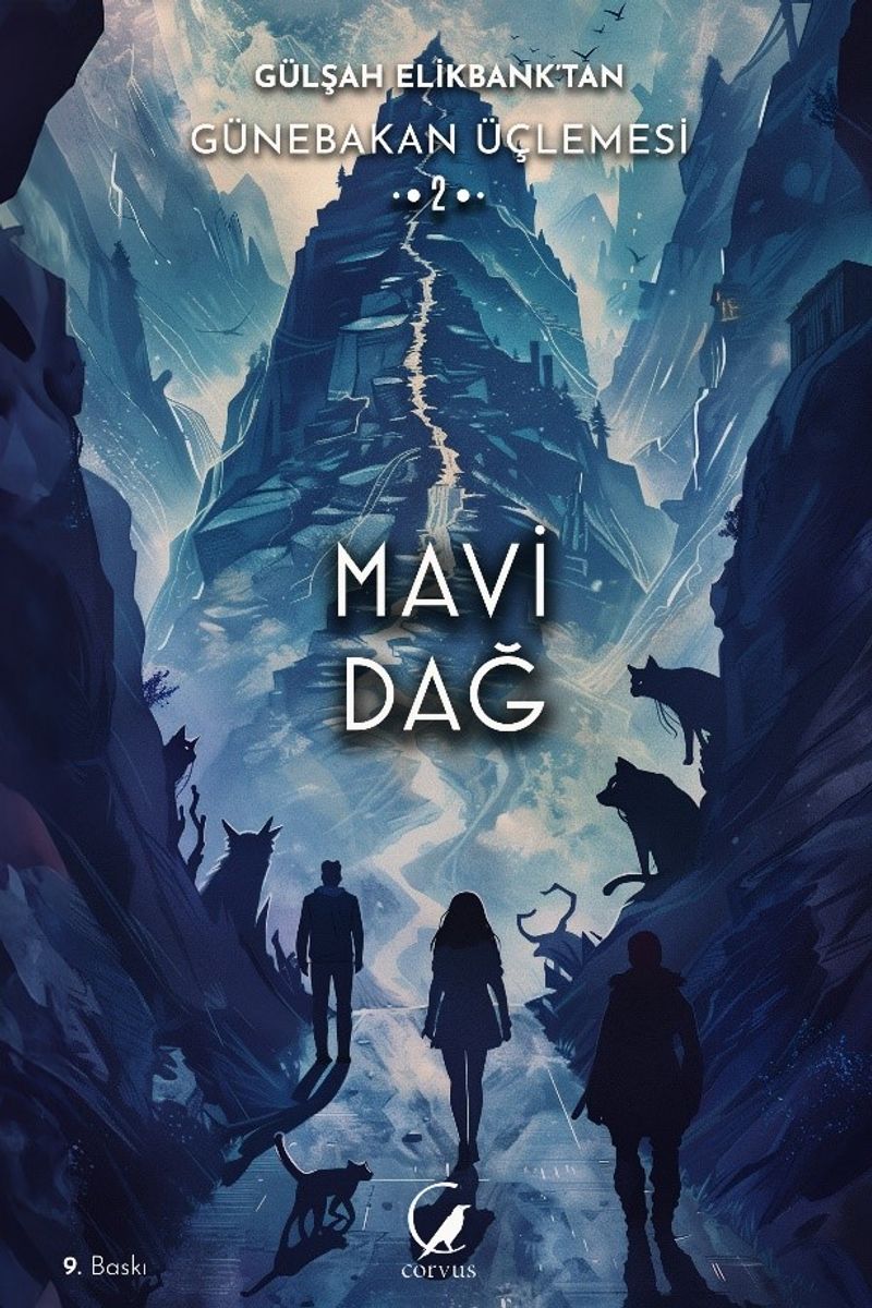 Mavi Dağ / Günebakan Üçlemesi 2 kitap kapağı