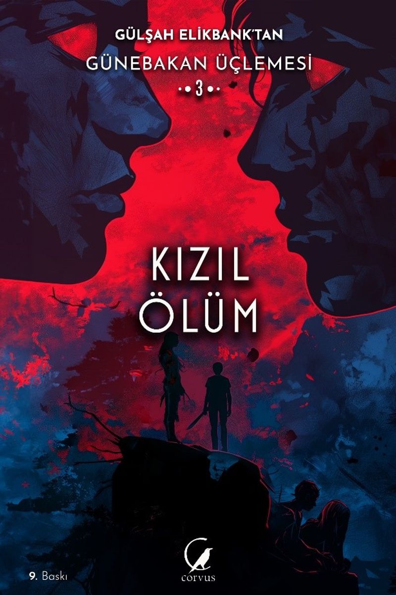 Kızıl Ölüm / Günebakan Üçlemesi 3 kitap kapağı