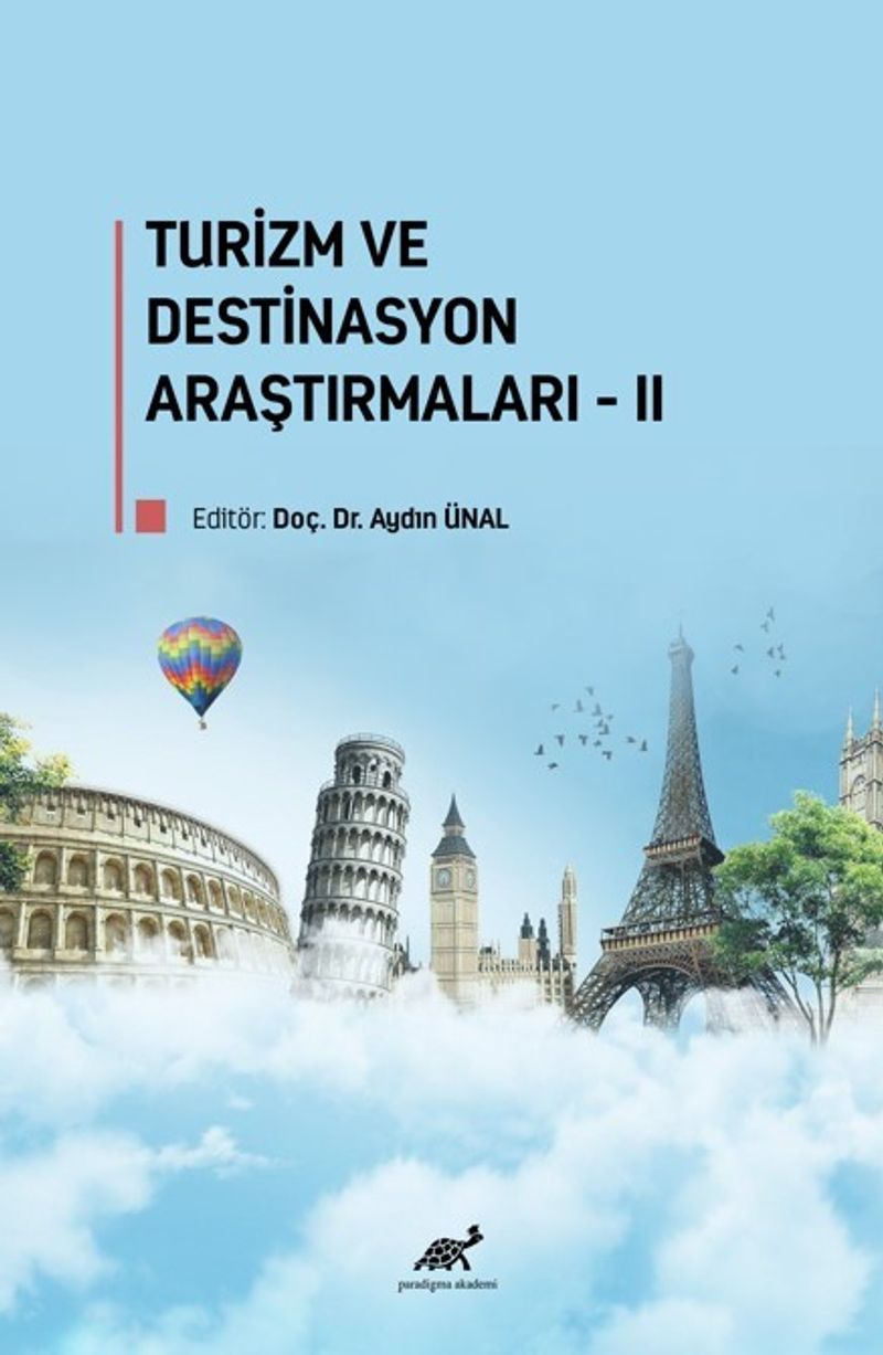 Turizm ve Destinasyon Araştırmaları II kitap kapağı