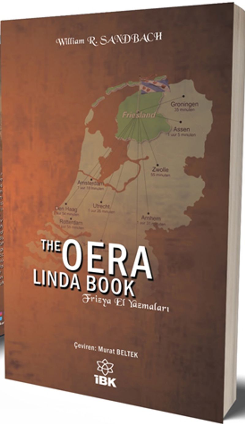 The Oera Linda Book Frizya El Yazmaları kitap kapağı