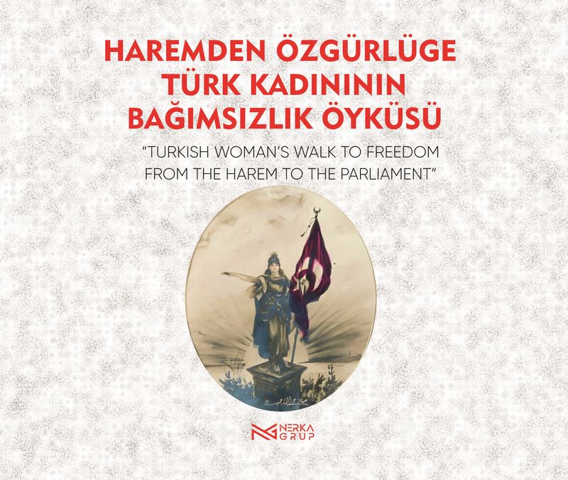 Haremden Özgürlüğe Türk Kadınının Bağımsızlık Öyküsü kitap kapağı