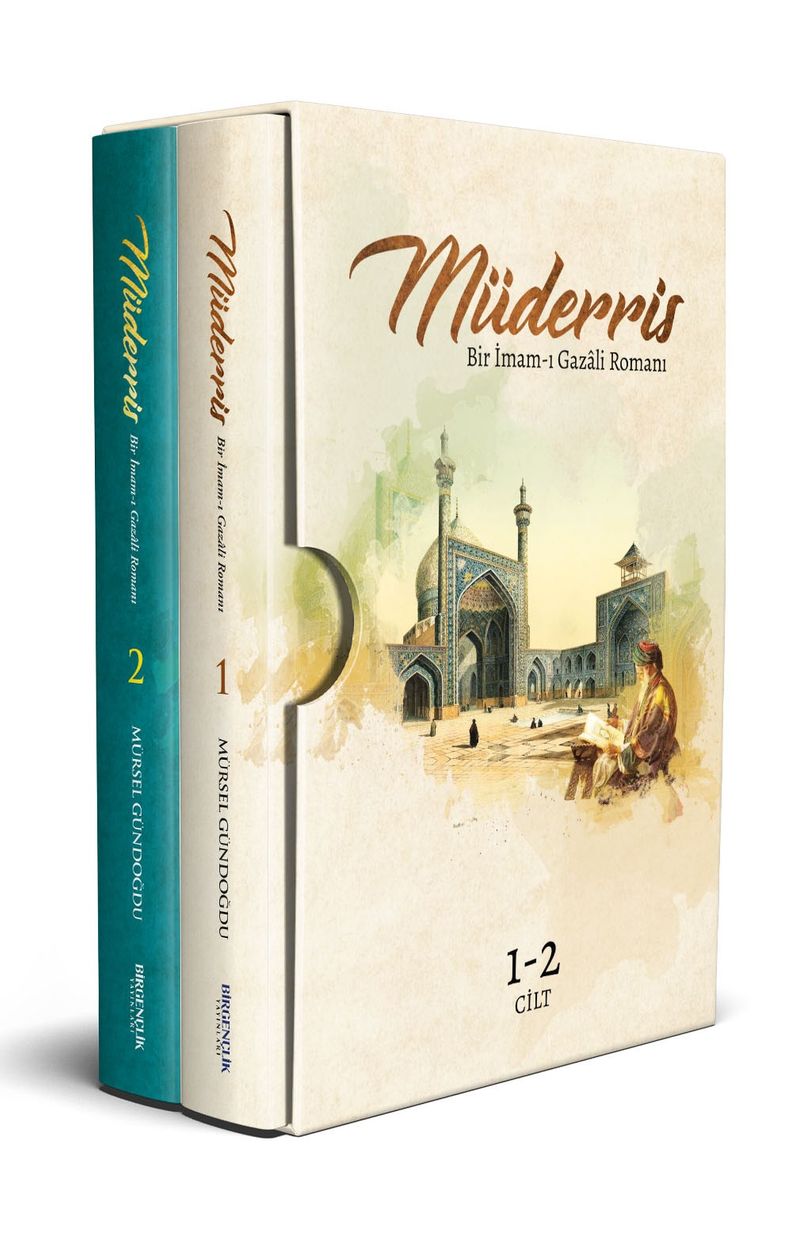 Müderris (2 Cilt Takım) Bir İmam-ı Gazali Romanı kitap kapağı