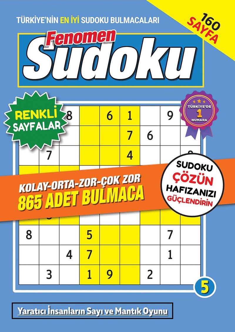 Fenomen Sudoku 5 kitap kapağı