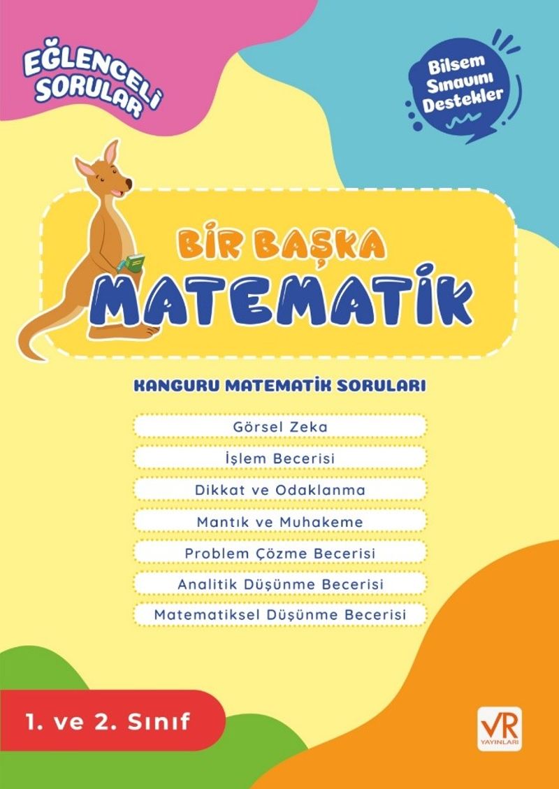 Bir Başka Matematik 1. ve 2. Sınıf Kanguru Matematik Soruları kitap kapağı