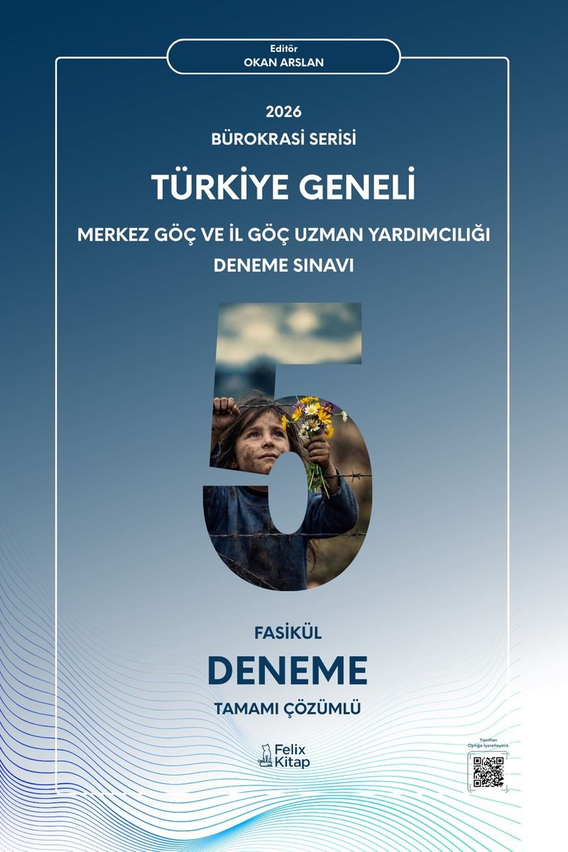 Merkez Göç ve İl Göç Uzman Yardımcılığı Deneme Sınavı kitap kapağı