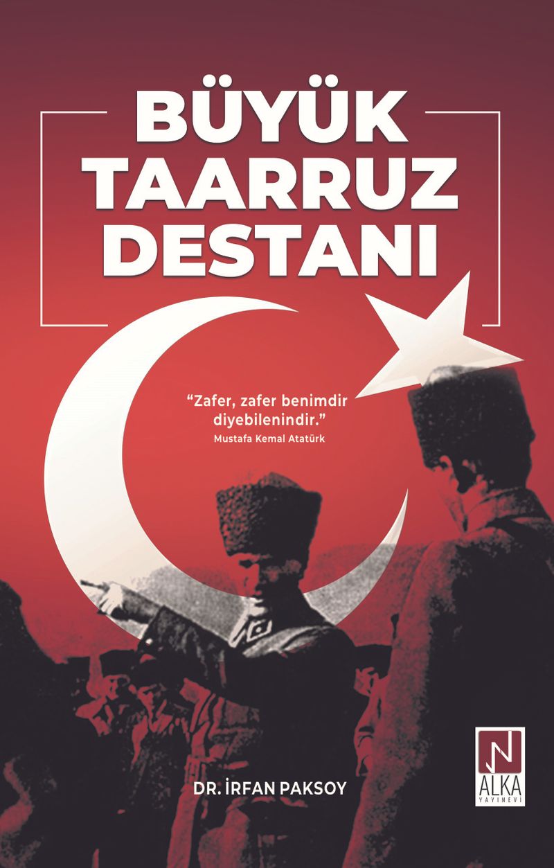 Büyük Taarruz Destanı kitap kapağı