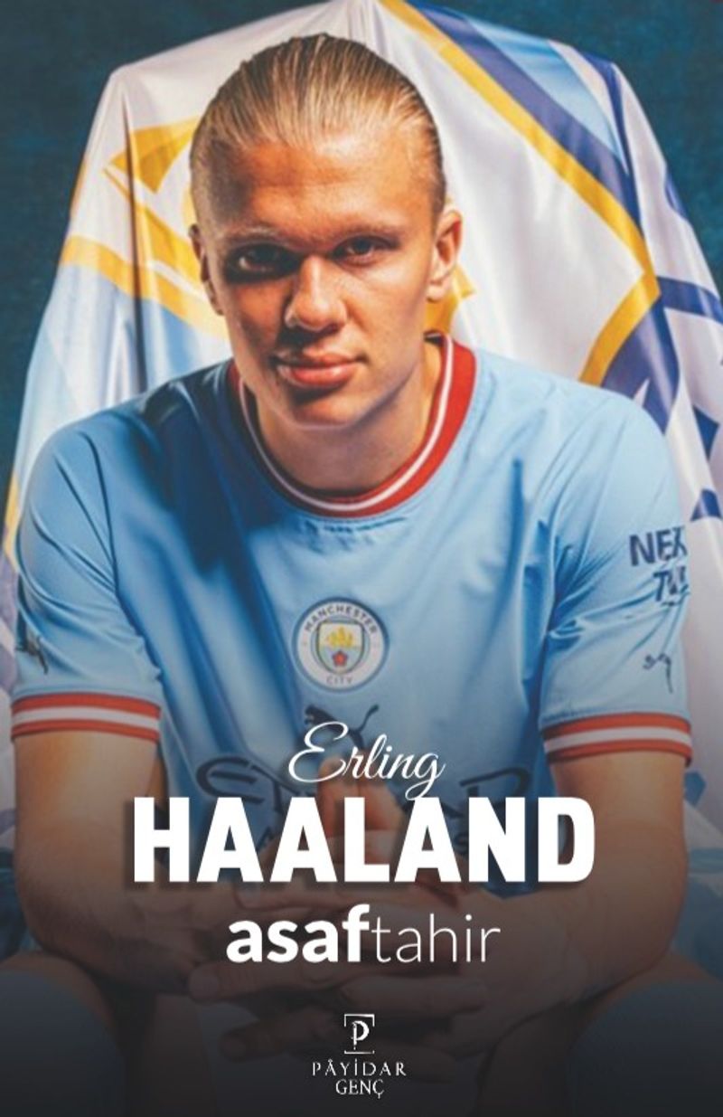 Erling Haaland kitap kapağı