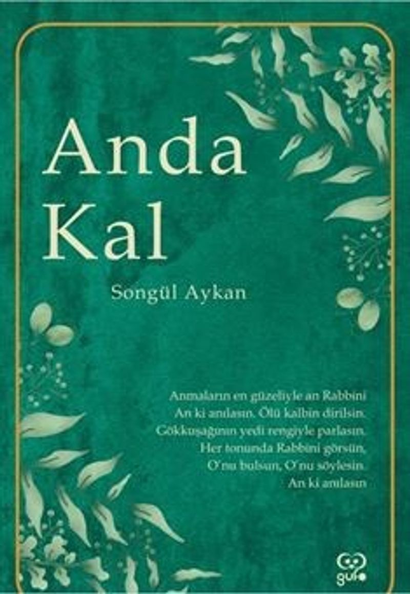 Anda Kal kitap kapağı