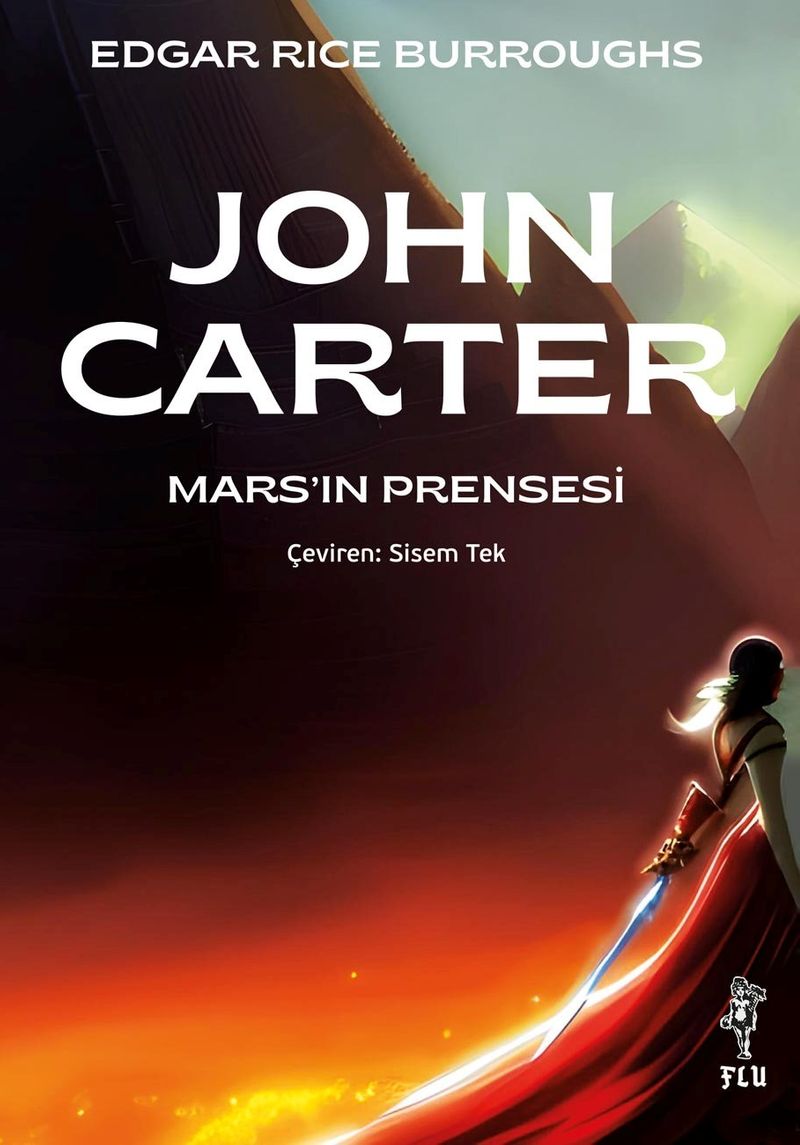 John Carter Mars'ın Prensesi kitap kapağı