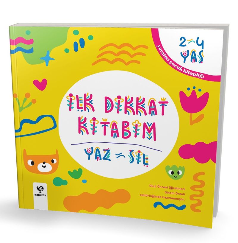 İlk Dikkat Kitabım - Yaz Sil kitap kapağı