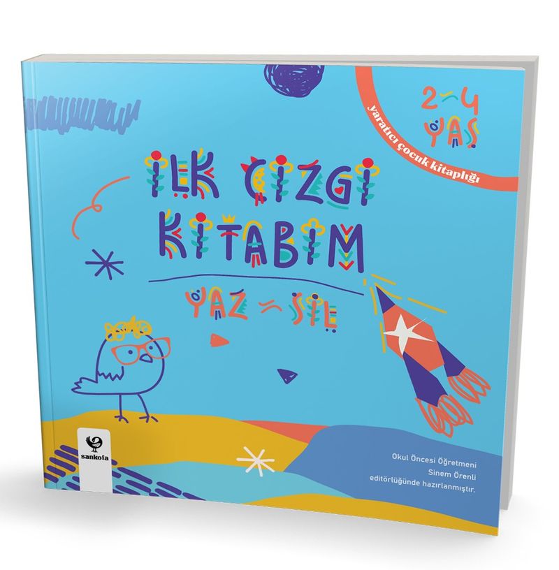 İlk Çizgi Kitabım - Yaz Sil kitap kapağı