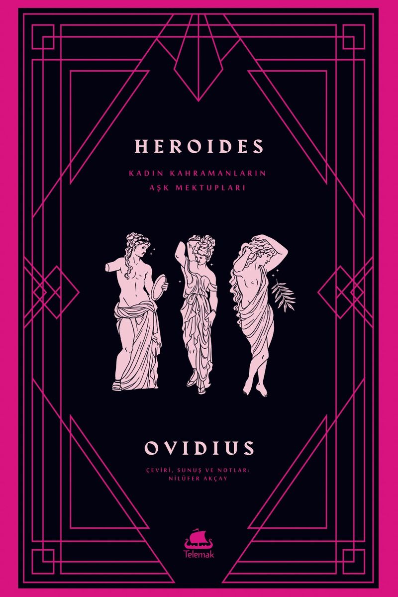 Heroides: Kadın Kahramanların Aşk Mektupları kitap kapağı