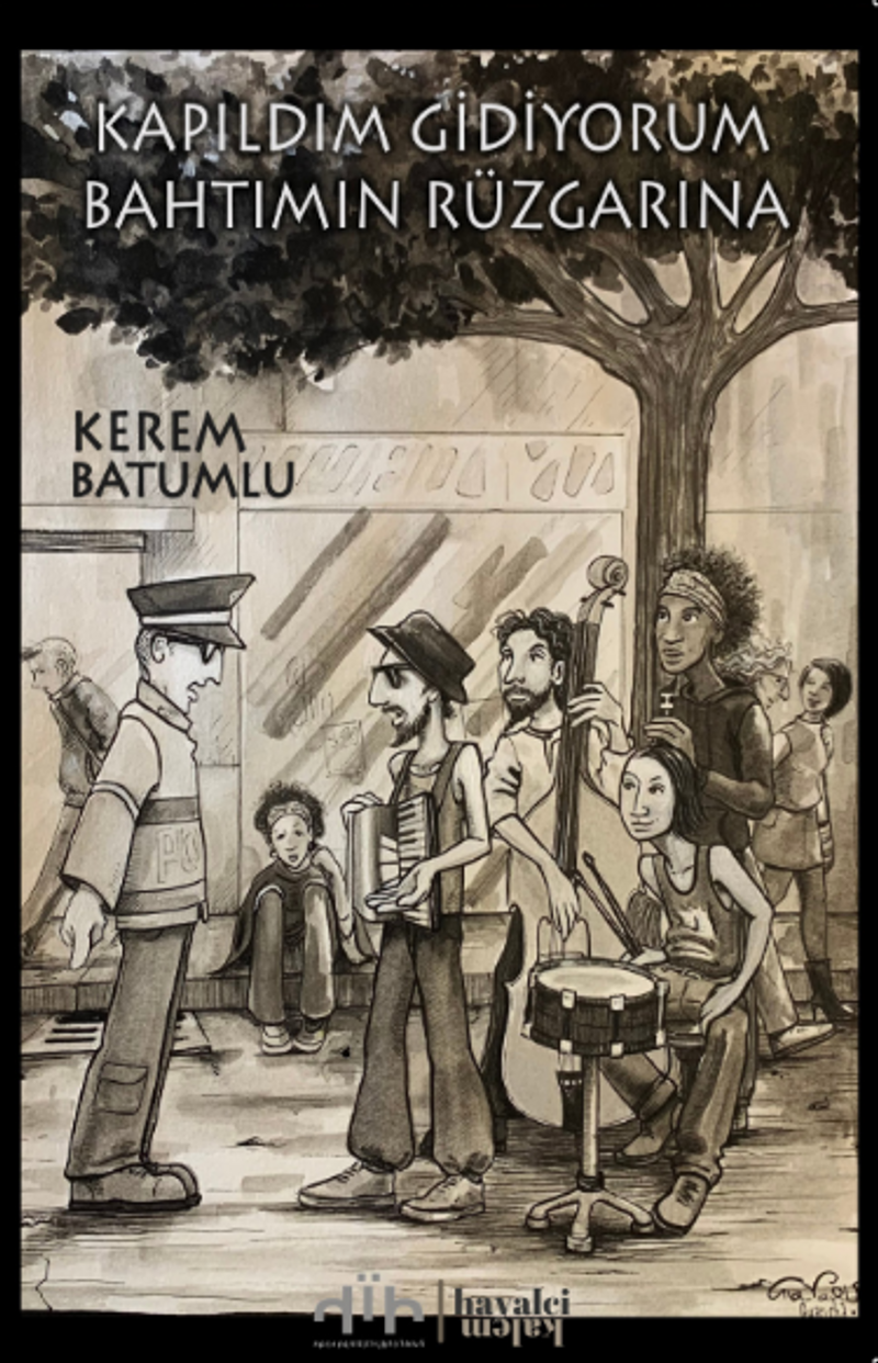 Kapıldım Gidiyorum Bahtımın Rüzgarına kitap kapağı