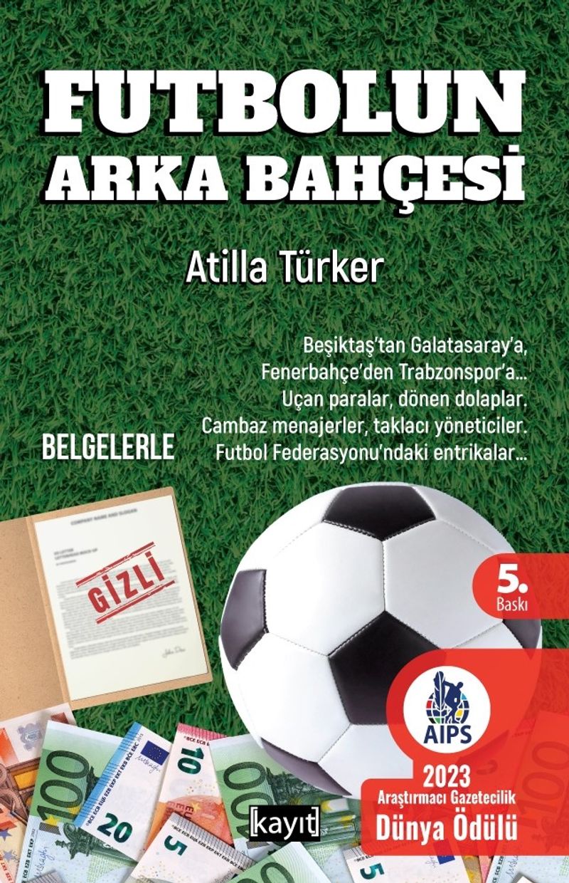 Futbolun Arka Bahçesi kitap kapağı