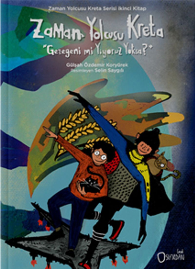Zaman Yolcusu Kreta Gezegeni mi Yiyoruz Yoksa?” kitap kapağı