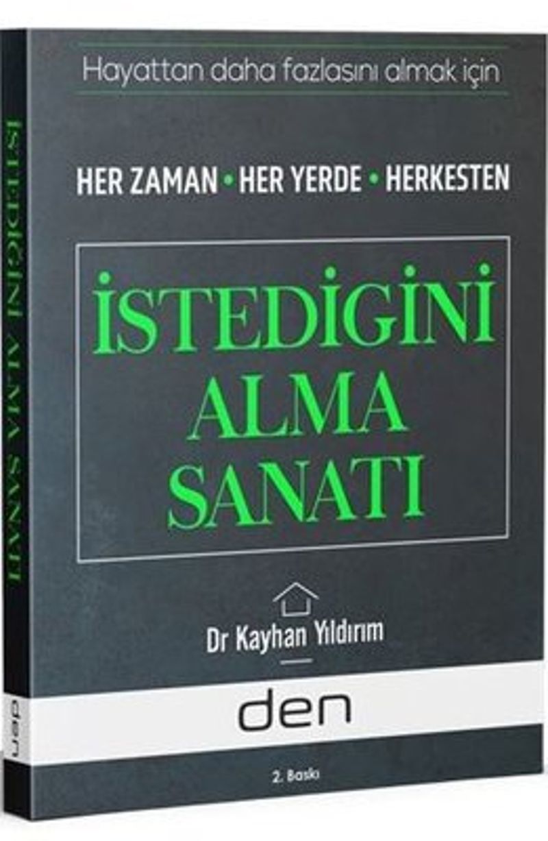 İstediğini Alma Sanatı kitap kapağı