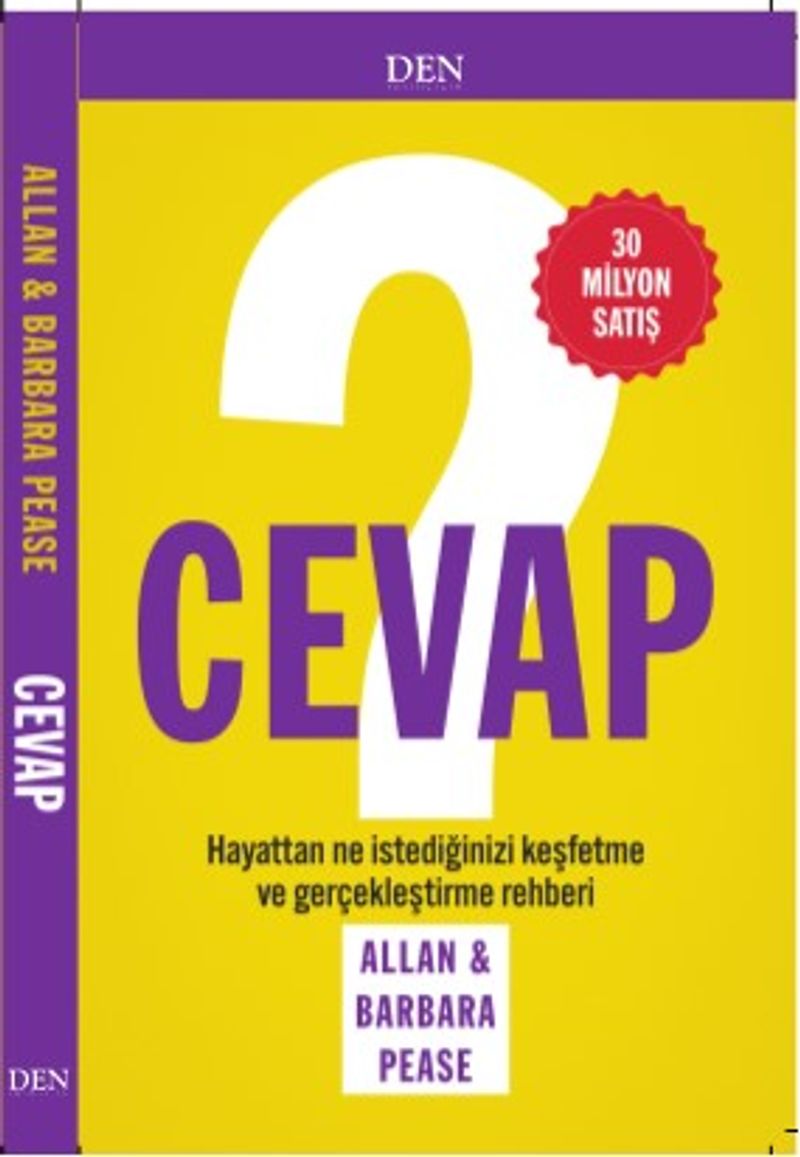 Cevap Hayattan Ne İstediğinizi Keşfetme ve Gerçekleştirme Rehberi kitap kapağı
