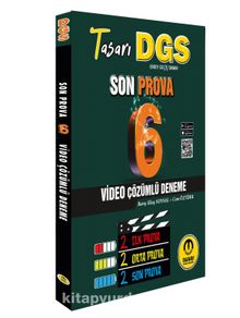 DGS Son Prova 6 Çözümlü Deneme kitap kapağı