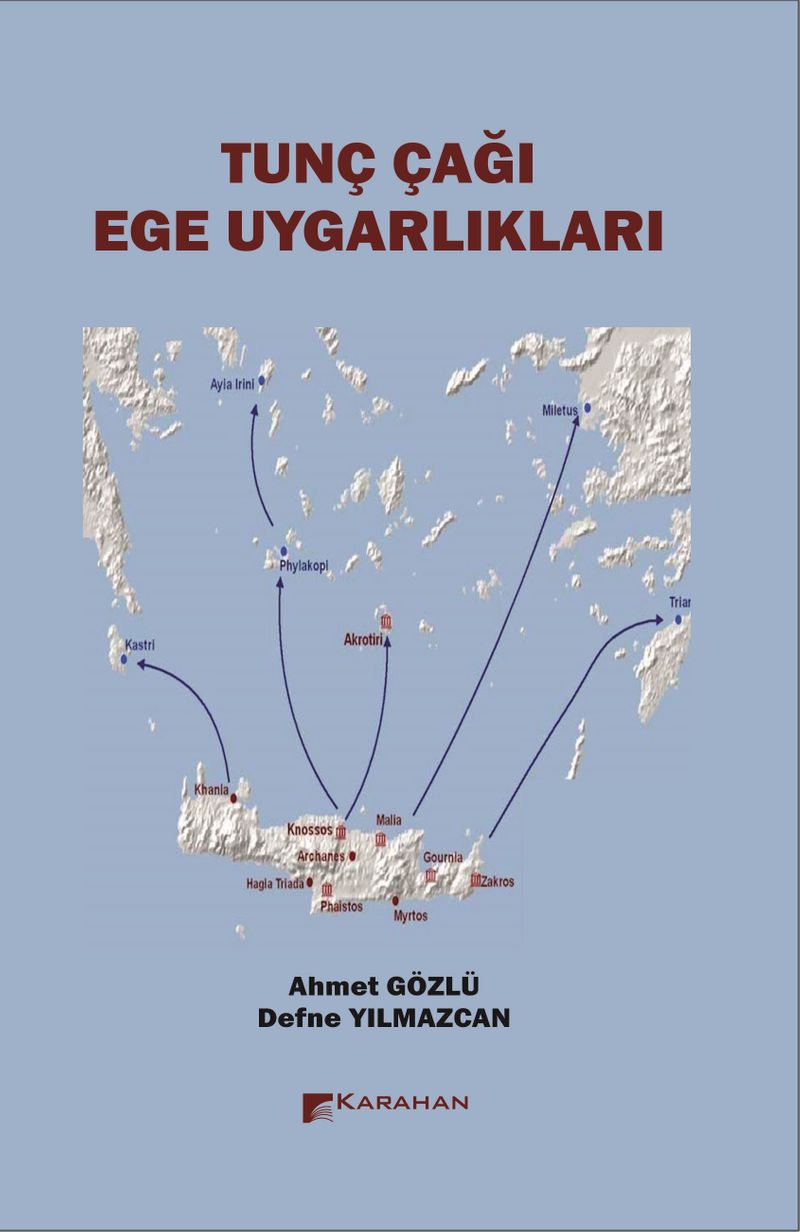 Tunç Çağı Ege Uygarlıkları kitap kapağı