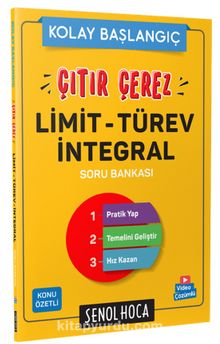 Çıtır Çerez Limit Türev İntegral kitap kapağı
