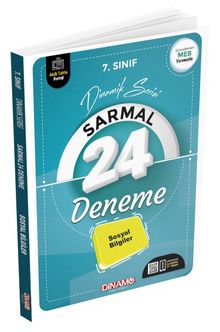 7. Sınıf Sosyal Bilgiler Sarmal 24 Deneme kitap kapağı