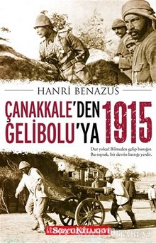 Çanakkale'den Gelibolu'ya 1915 kitap kapağı