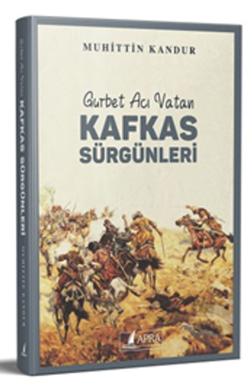 Kafkas Sürgünleri Gurbet Acı Vatan kitap kapağı