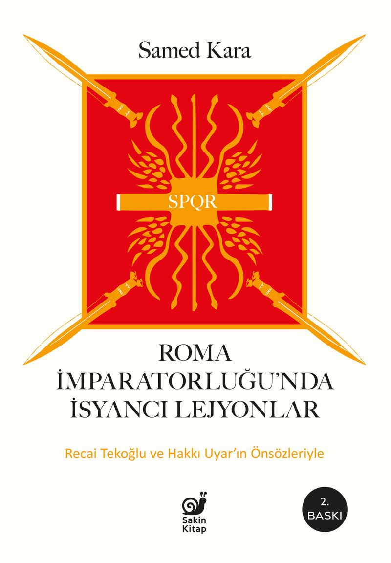 Roma İmparatorluğunda İsyancı Lejyonlar kitap kapağı