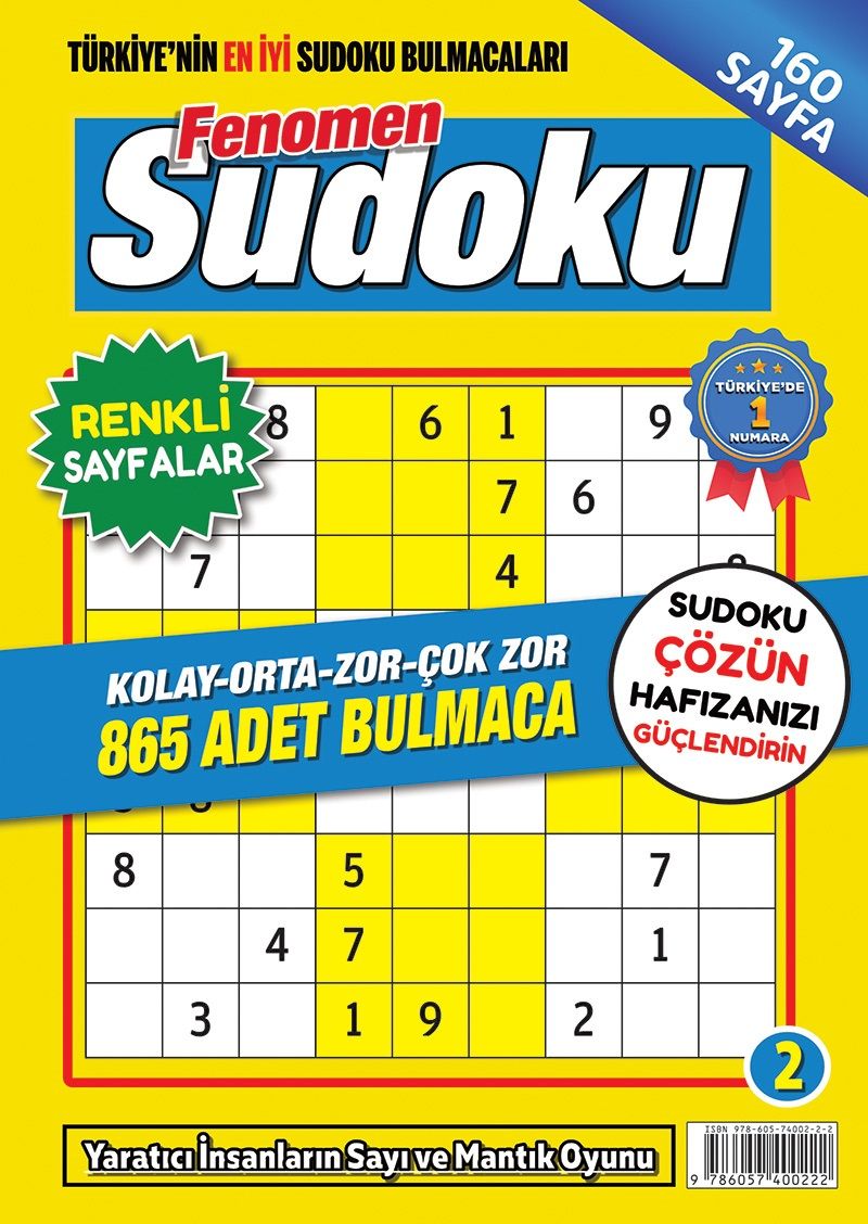 Fenomen Sudoku 2 kitap kapağı