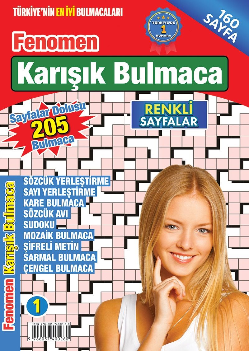 Fenomen Karışık Bulmaca 1 kitap kapağı