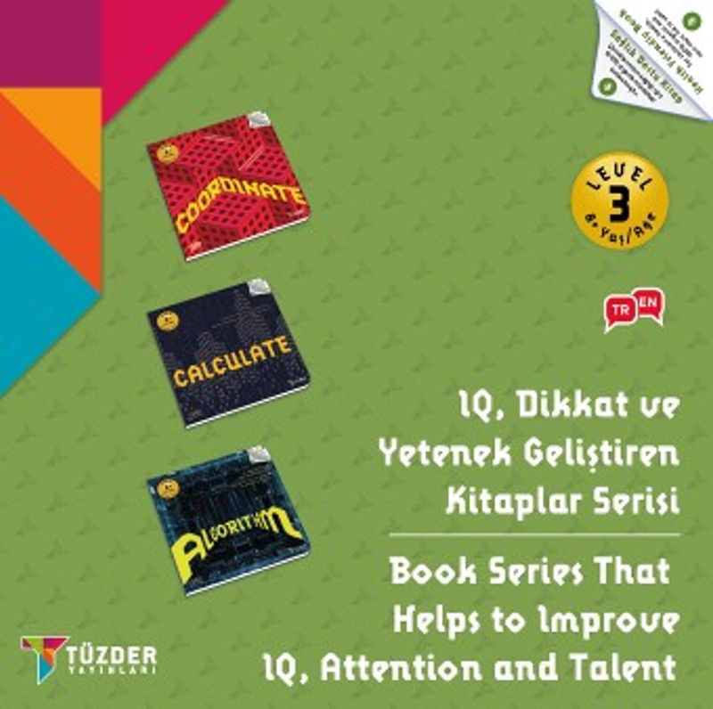 8+ Yaş Seti Level 3 kitap kapağı