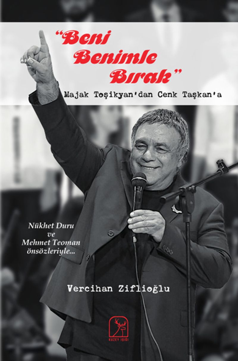 Beni Benimle Bırak Majak Toşikyan'dan Cenk Taşkan'a kitap kapağı