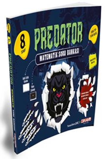 2022 8. Sınıf Predator Matematik Soru Bankası kitap kapağı