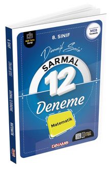 8. Sınıf Matematik Sarmal 12 Deneme kitap kapağı