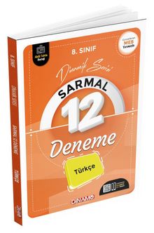8. Sınıf Türkçe Sarmal 12 Deneme kitap kapağı