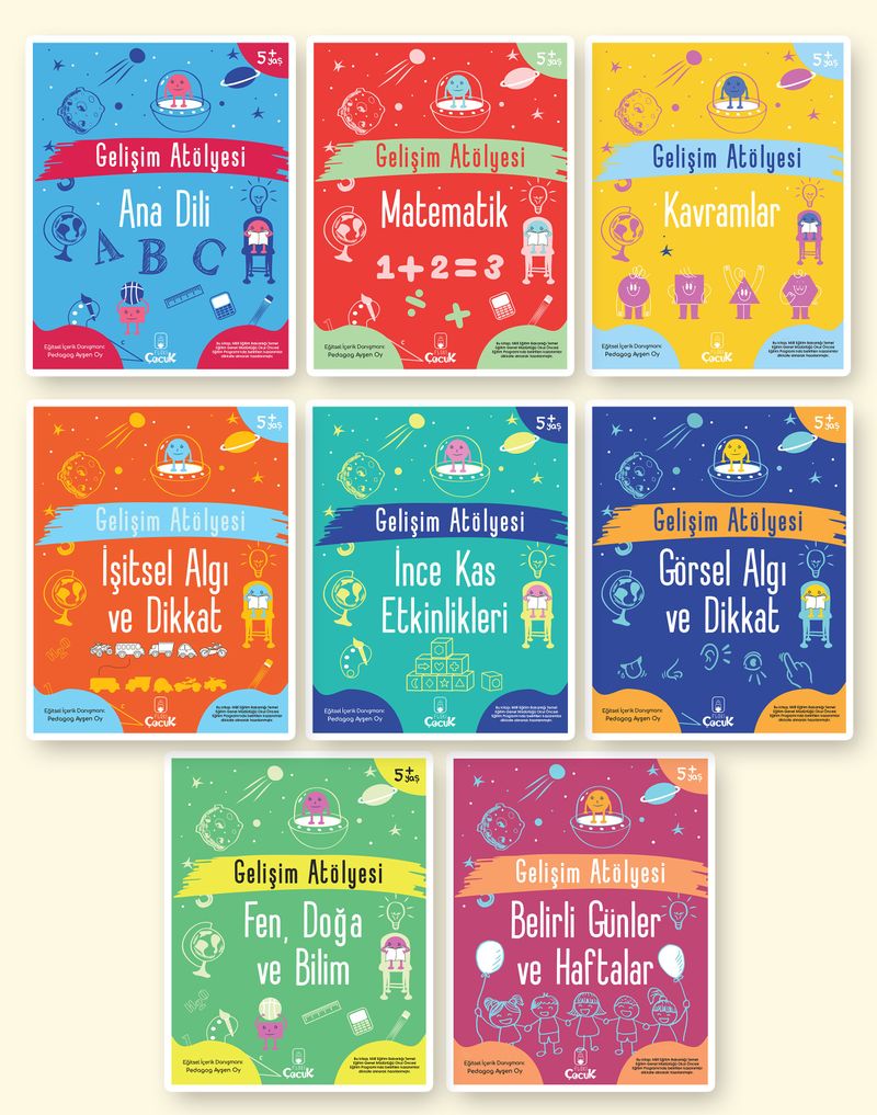Gelişim Atölyesi Serisi (8 Kitap) kitap kapağı