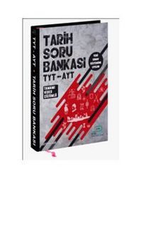 TYT-AYT Tarih Soru Bankası Tamamı Soru Altı Video Çözümlü kitap kapağı