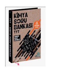 TYT Kimya Soru Bankası Tamamı Soru Altı Video Çözümlü kitap kapağı