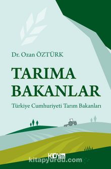 Tarıma Bakanlar kitap kapağı