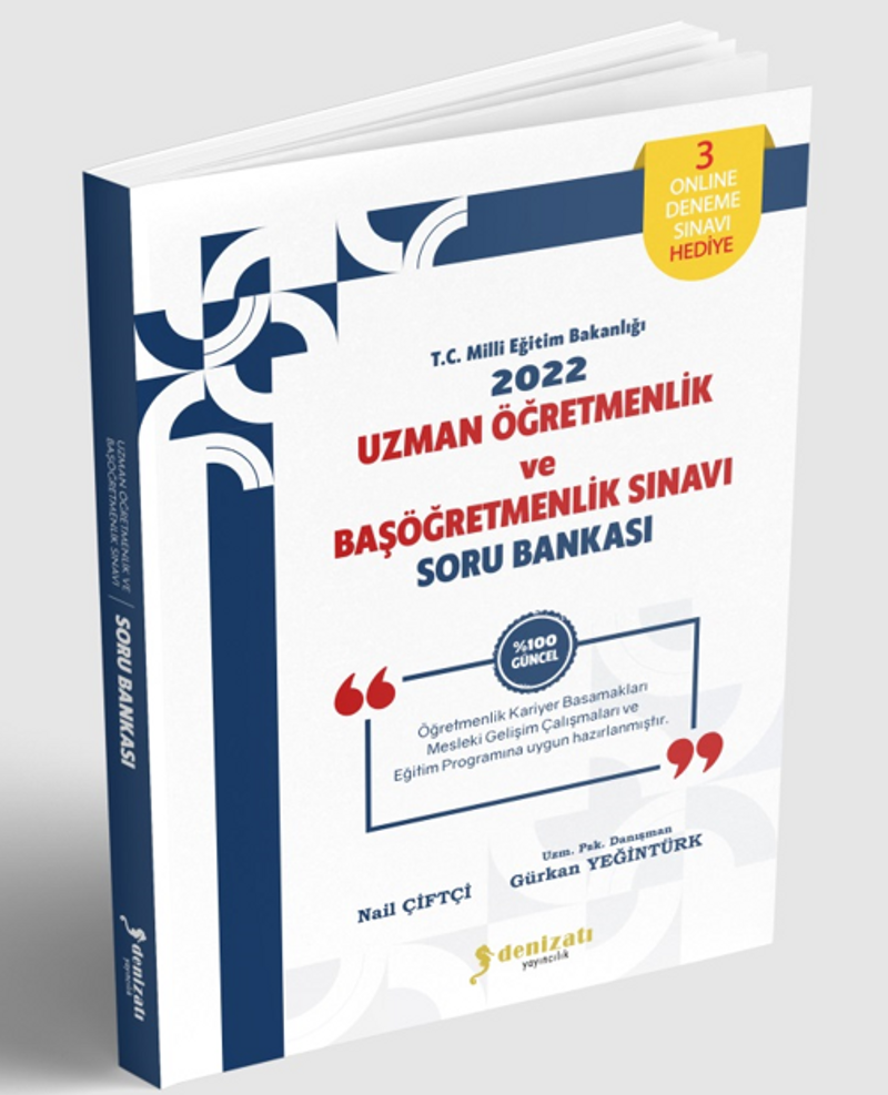 Uzman Öğretmenlik Ve Başöğretmenlik Sınavı Soru Bankası kitap kapağı