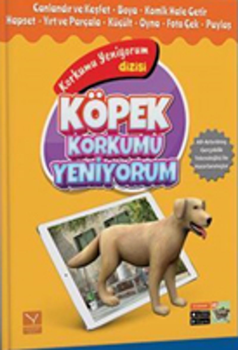 Köpek Korkumu Yeniyorum- Canlanan Terapi Etkinlikleri Seti kitap kapağı