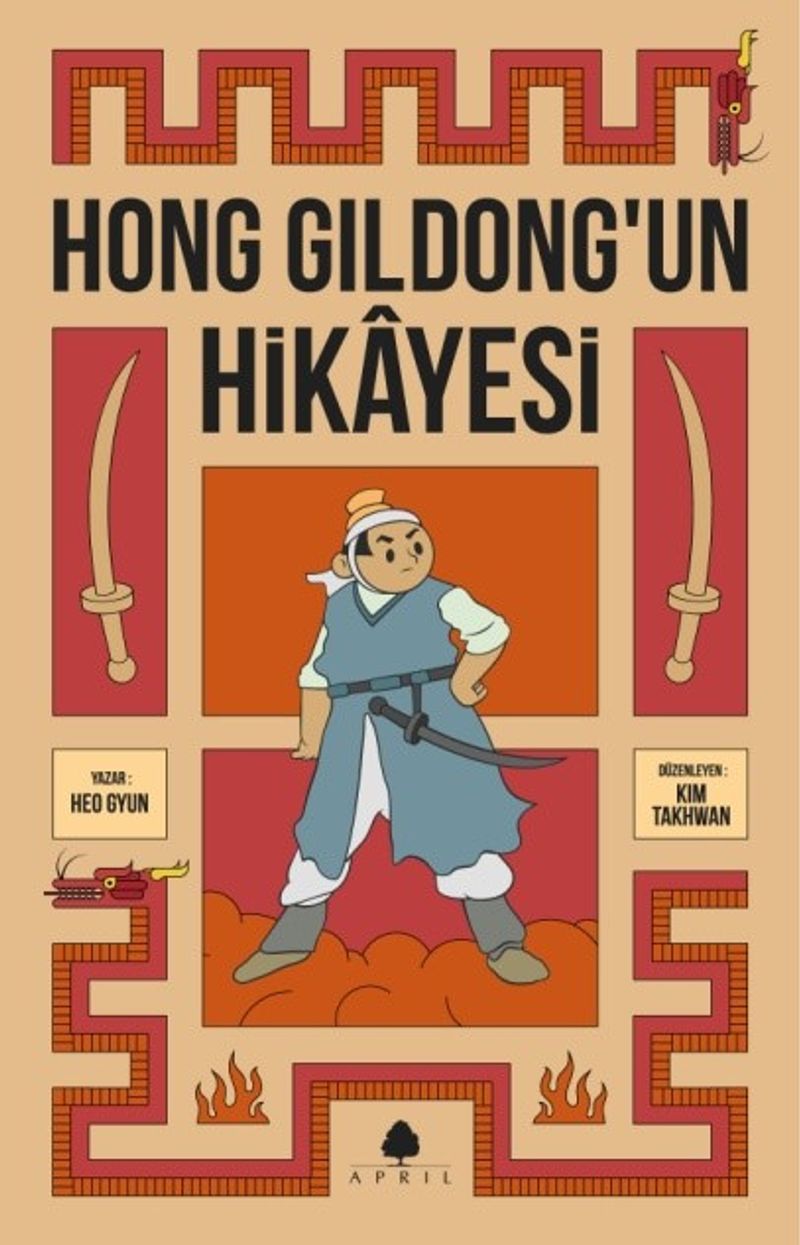 Hong Gildong`un Hikayesi kitap kapağı