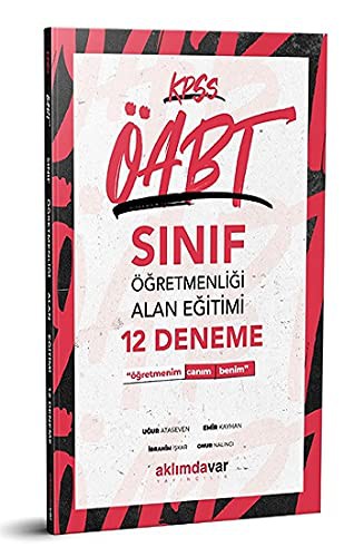 KPSS ÖABT Sınıf Öğretmenliği Alan Eğitimi 12 Deneme kitap kapağı