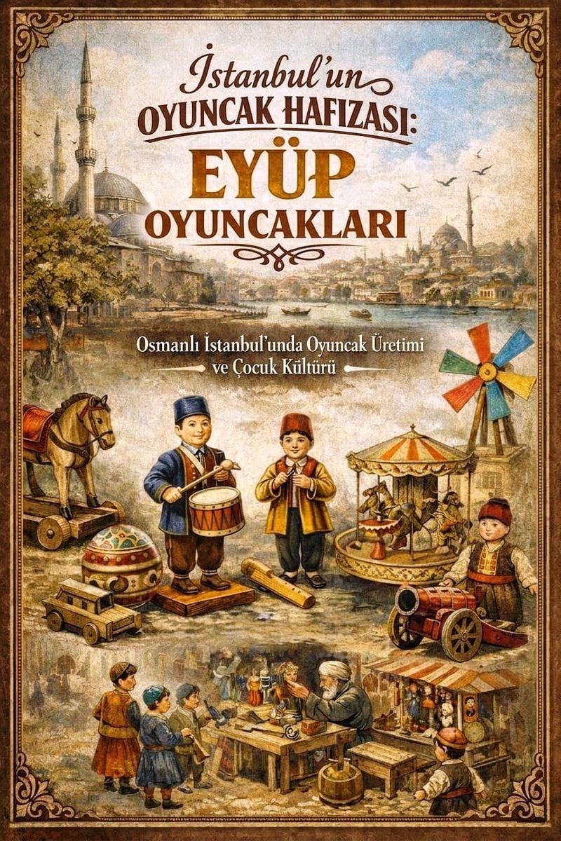 Eyüp Oyuncakları İstanbul'un Oyuncak Hafızası kitap kapağı