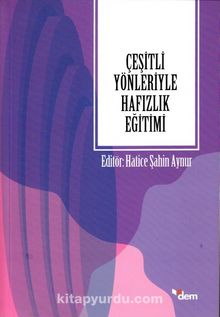 Çeşitli Yönleriyle Hafızlık Eğitimi kitap kapağı