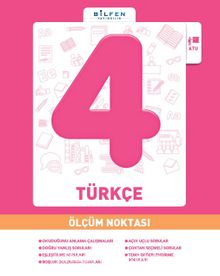 4. Sınıf Türkçe Ölçüm Noktası kitap kapağı