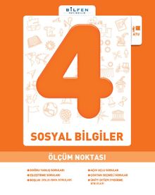 4. Sınıf Sosyal Bilgiler Ölçüm Noktası kitap kapağı
